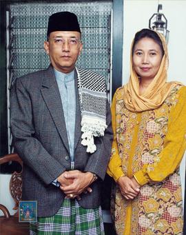 H. RM. Tirun Marwito, S.H. bersama istri, Hj. Budi Rahayu, S.H.